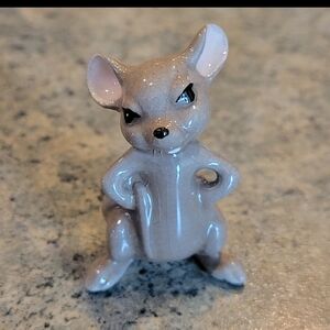 Vintage Hagen Renaker big brother grey mouse